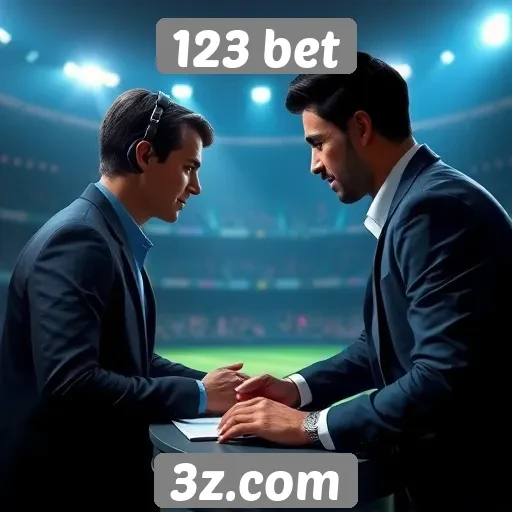 Interação e suporte ao cliente no site 123 bet
